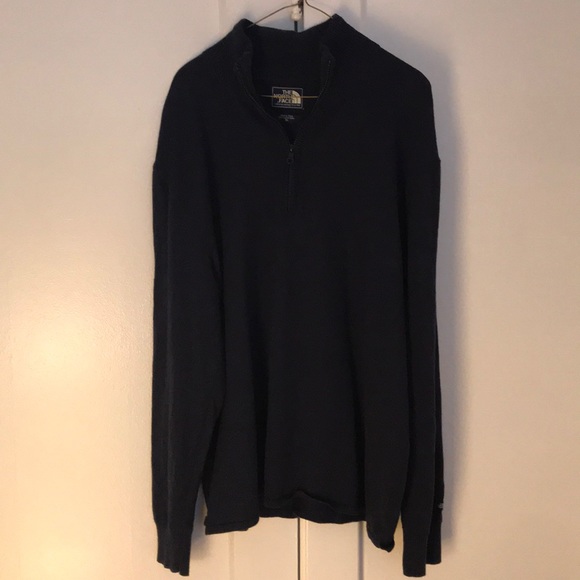 The North Face Other - The North Face Men’s 1/4 Zip Blue Sweater - XL